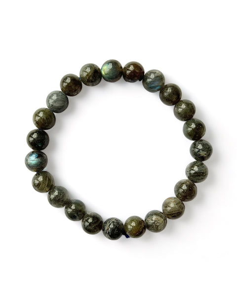 Labradorite Beaded Bracelet