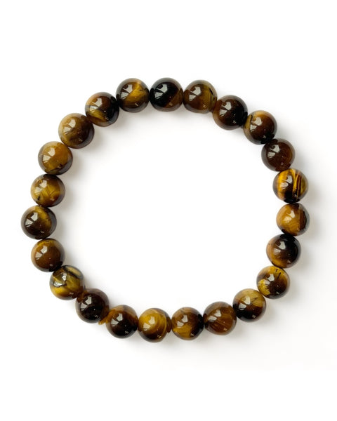 Tigers Eye Beaded Bracelet