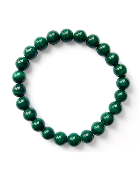Malachite Beaded Bracelet