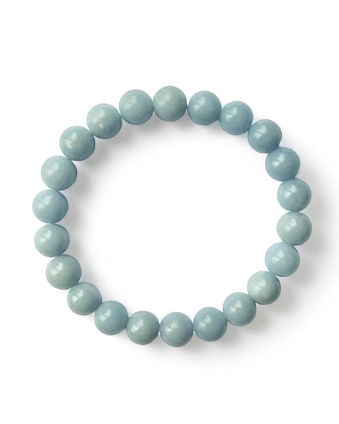 Angelite Beaded Bracelet