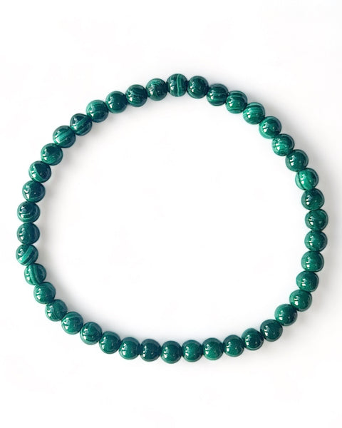 Malachite Beaded Bracelet