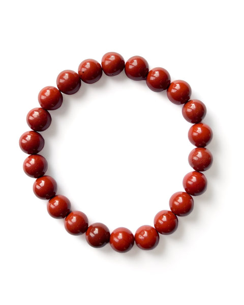 Red Jasper Beaded bracelet