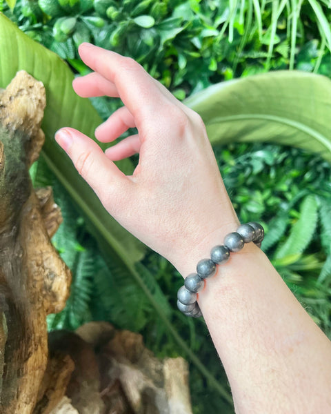 Shungite Beaded Bracelet