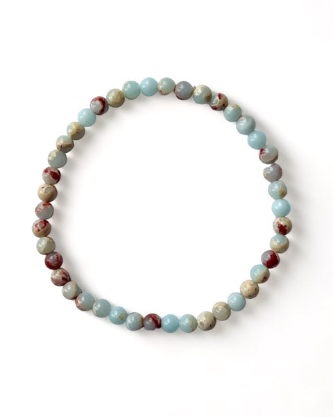 Shou Shan Jade Beaded Bracelet