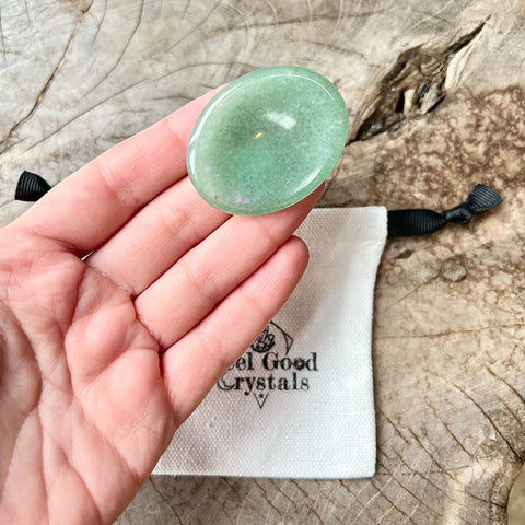 Aventurine Thumb Worry Stone