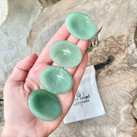 Aventurine Thumb Worry Stone