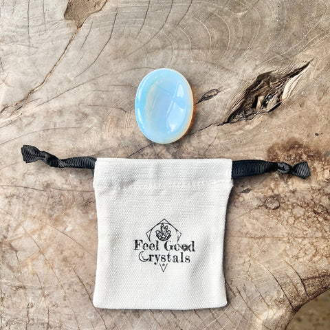 Opalite Thumb Worry Stone