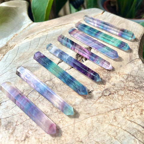 Fluorite Double Terminated Tapered Point