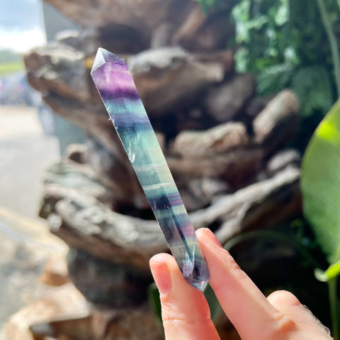 Fluorite Double Terminated Tapered Point
