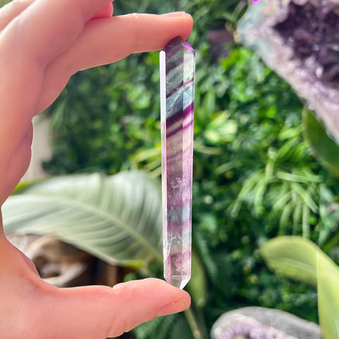 Fluorite Double Terminated Tapered Point