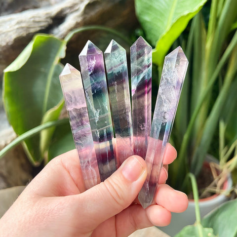 Fluorite Double Terminated Tapered Point