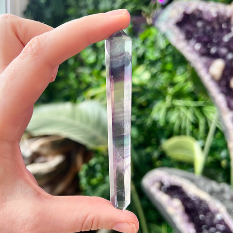 Fluorite Double Terminated Tapered Point