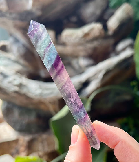 Fluorite Double Terminated Tapered Point