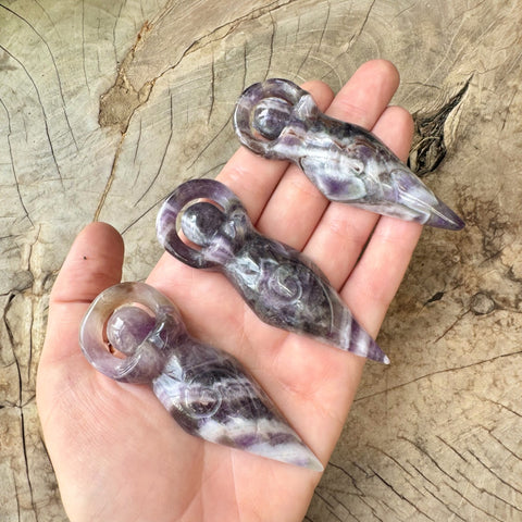 Chevron Amethyst Goddess