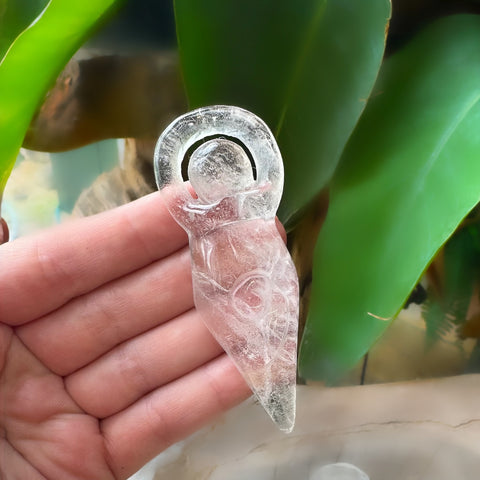 Clear Quartz Goddess