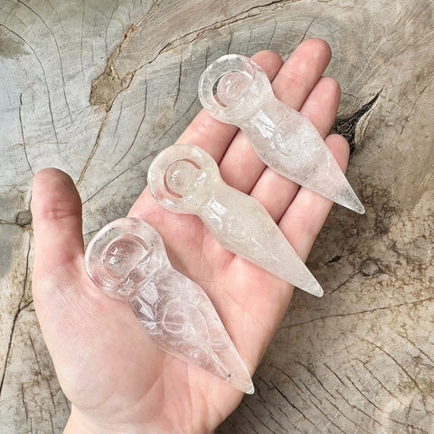 Clear Quartz Goddess