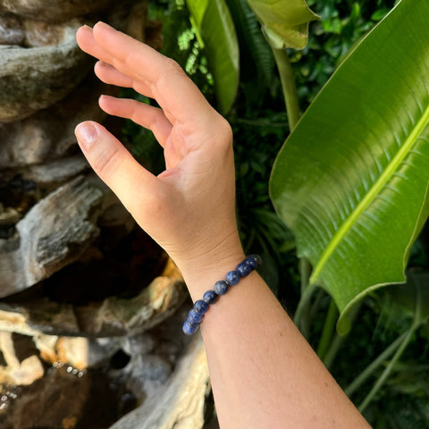 Sodalite Beaded Bracelet