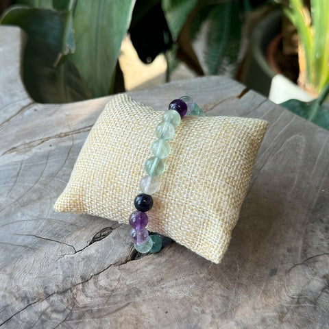 Fluorite Beaded Bracelet
