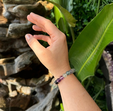 Fluorite Beaded Bracelet
