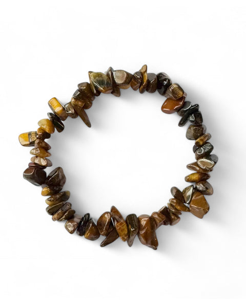 Tigers Eye Chip Bracelet