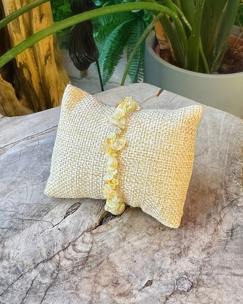Citrine Chip Bracelet