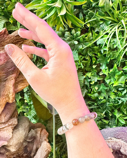 Garden Quartz Beaded Bracelet