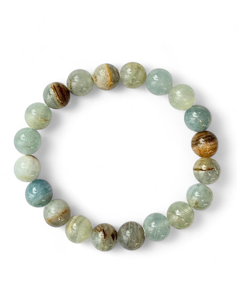 Blue Onyx Beaded Bracelet