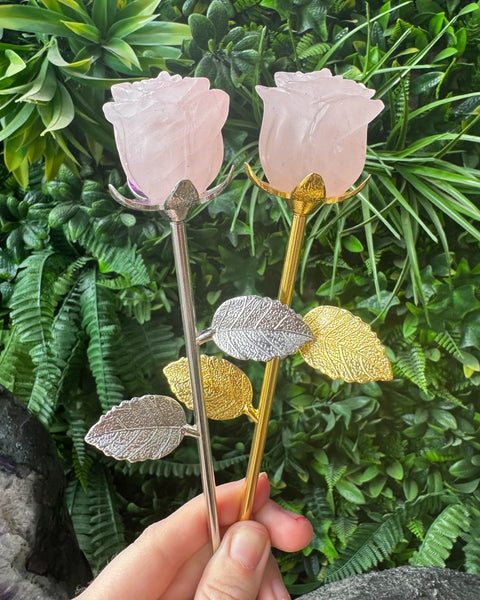 Large rose stem