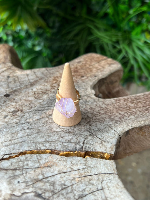 Adjustable Wire Wrapped Rings - Sizes N-R