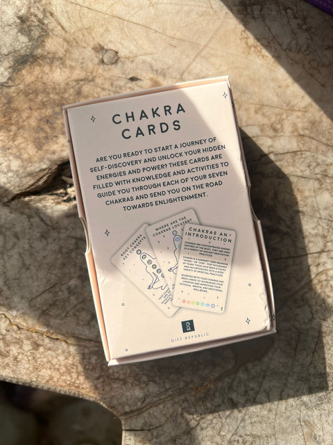 Chakra cards - set of 100