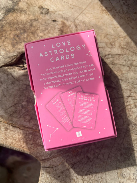 Love astrology cards - set of 100