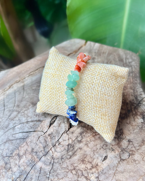 Chakra Chip Bracelet