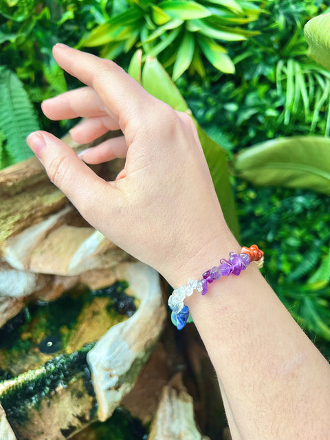 Chakra Chip Bracelet