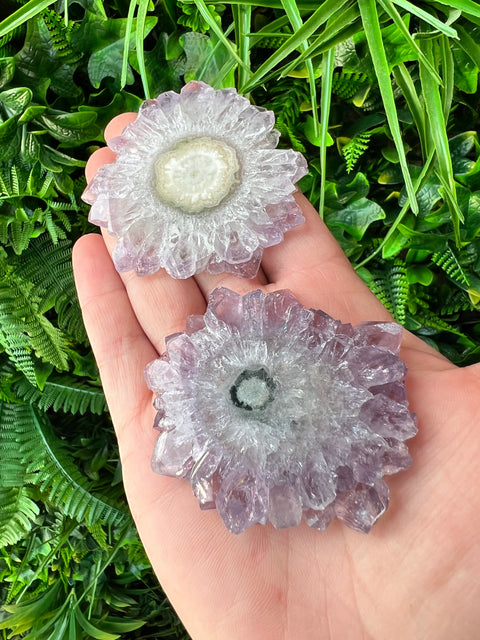 Amethyst Stalactite Slice