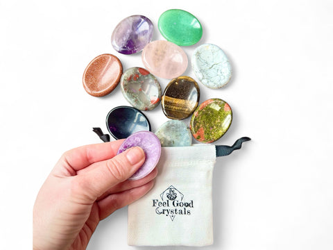 The Magic of Crystal Healing Thumb Stones: A Pocket-Sized Path to Peace