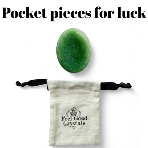 Aventurine crystal thumb stone