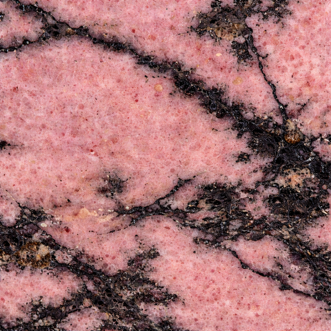 Rhodonite close up