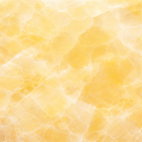 Lemon calcite close up