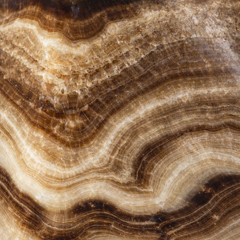 Chocolate calcite crystal collection