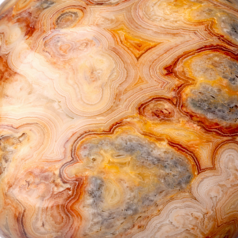 Crazy lace agate crystal collection