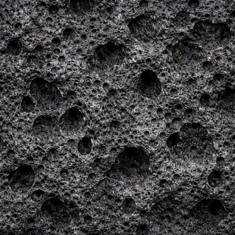 Lava stone close up