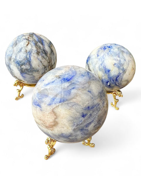 Afghanite spheres