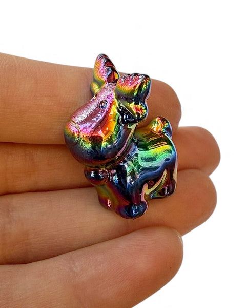 Mini reindeer carving