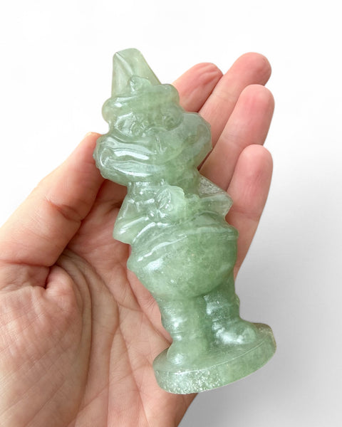 Aventurine crystal Christmas character