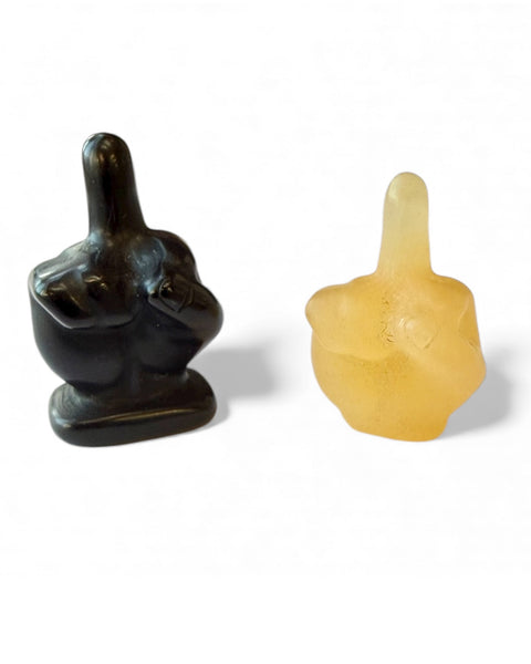 Mini middle finger carving