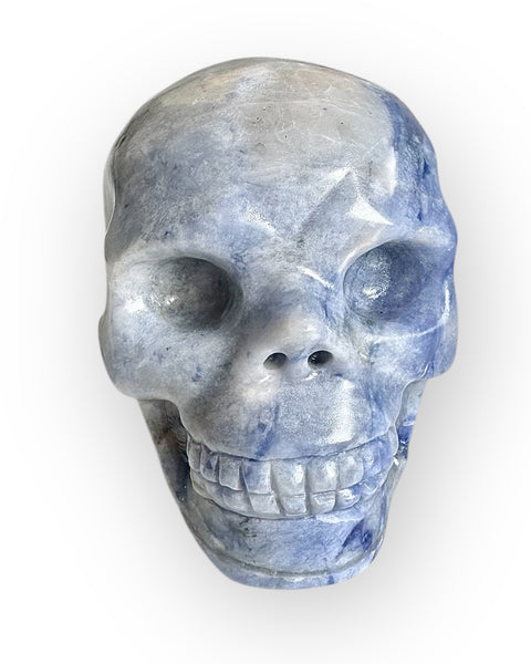 Sodalite skull
