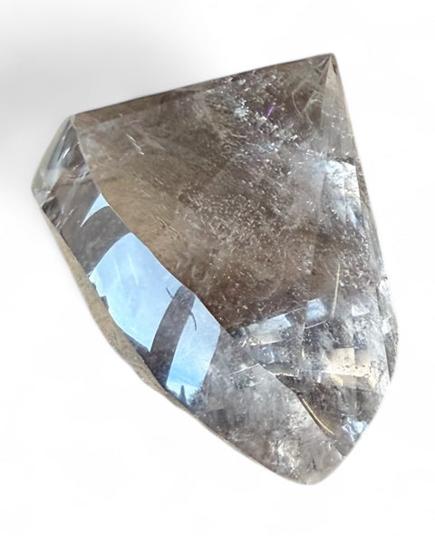 Smoky quartz crystal carving - high grade