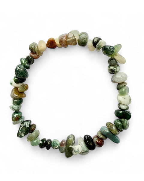 Ocean jasper chip bracelet