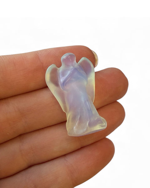 Angel mini pocket crystal carving