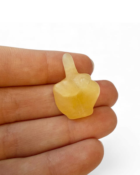 Mini middle finger carving